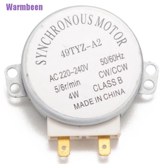 สินค้า ( Warmbeen ) มอเตอร์ไมโครเวฟ 49 Tyz - A2 Ac 220-240 V Cw / Ccw 4 W 5 / 6 Rpm