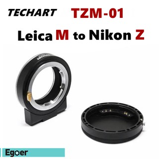 TECHART TZM-01 Leica M ถึง Nikon Z พอร์ตไมโครกล้องเดี่ยว Z5 Z6 Z6II Z7 Z7II Z50 แหวนอะแดปเตอร์โฟกัสอัตโนมัติ