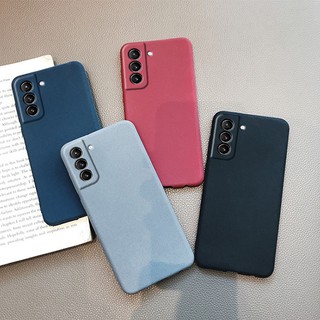 เคสโทรศัพท์ Samsung Galaxy S21/S21 Plus/S21 Ultra Phone Case Matte Silicone Ultra Soft Case Slim Full Cover เคส Samsung S21 Plus Ultra Casing