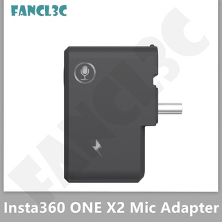 Original Insta360 ONE X2 Mic Adapter รองรับการจับภาพเสียงคุณภาพสูง 3.5mm Mic for Insta360 ONE X2 Action Camera อุปกรณ์เสริม