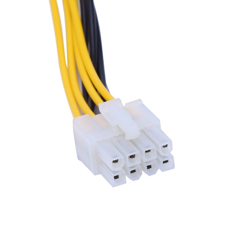 Exhila แหล่งจ่ายไฟคอมพิวเตอร์ ATX 4pin to เมนบอร์ด 8Pin CPU Power ...