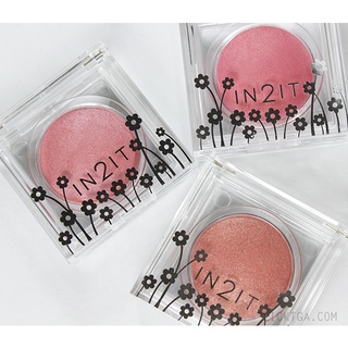 IN2IT Sheer Shimmer Blush 4g  บลัชออนเนื้อละเอียดประกายมุก ของแท้100%