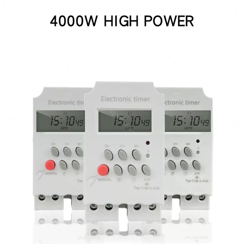 KG316T-II ไมโครคอมพิวเตอร์ควบคุมเวลาสวิตช์ควบคุมเวลาจับเวลา 25A DIGITAL ...