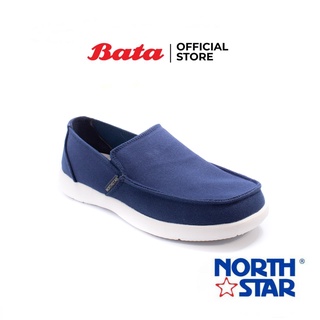 ภาพหน้าปกสินค้าBata บาจา ยี่ห้อ North Star รองเท้าสนีคเคอร์ รองเท้าแบบสวม รองเท้าทรงลำลอง สำหรับผู้ชาย รุ่น Cruise สีกรมท่า 8599038 ที่เกี่ยวข้อง