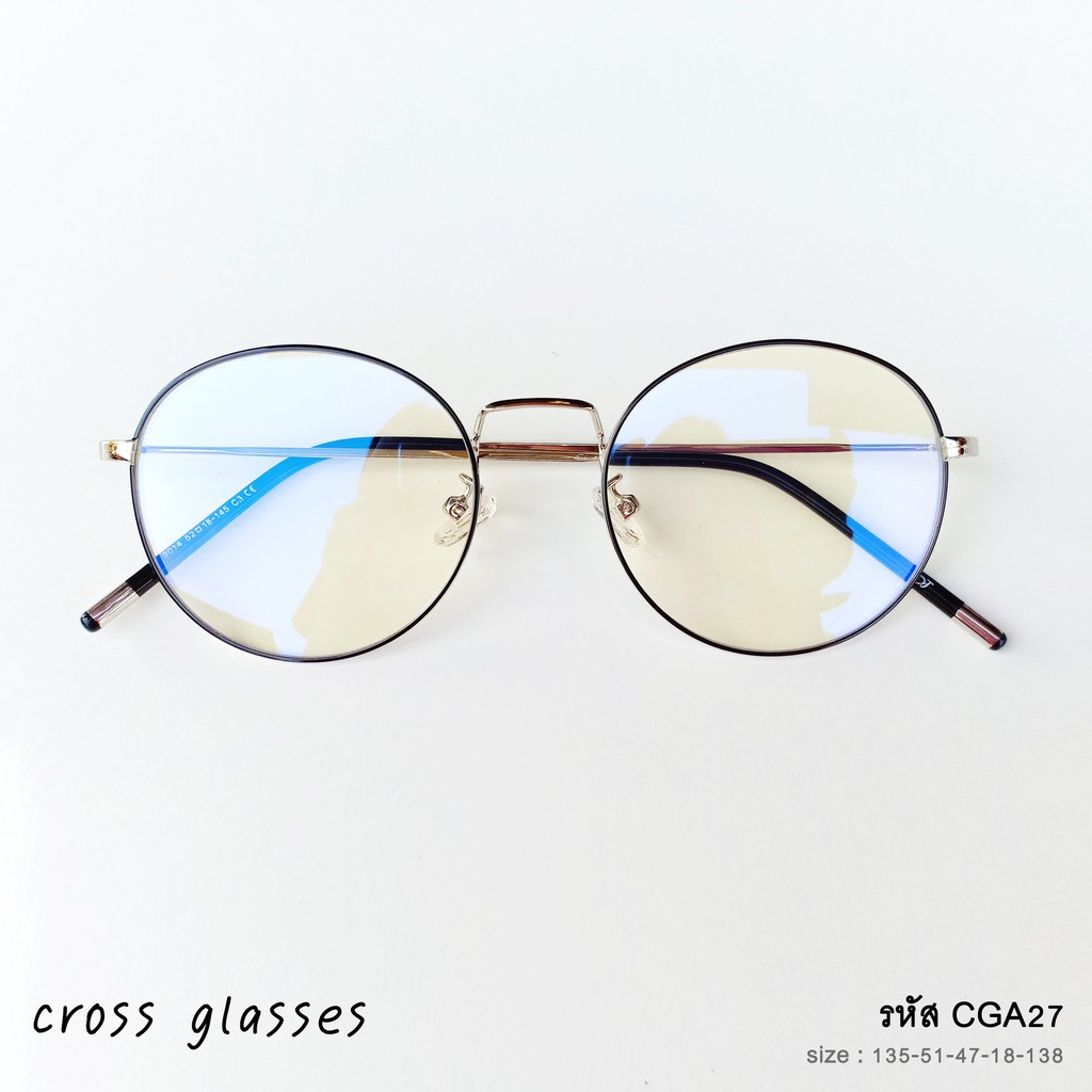 แว่นตาตัดเลนส์พิเศษ-กรอบแว่นคุณภาพดี-รหัส-cga27