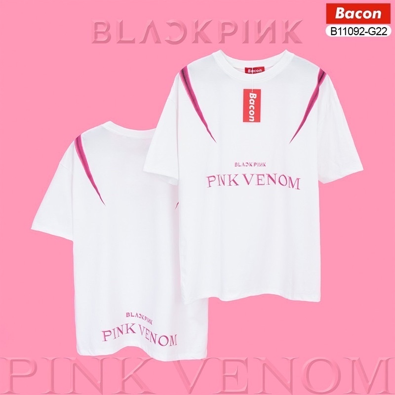 เสื้อยืดโอเวอร์ไซส์-oversize-ลาย-pink-venom