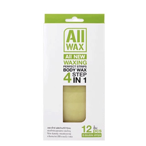 ภาพสินค้าออลแว๊ก All Wax ออล แว๊กซ์ แวกซ์ แว๊ก กำจัดขนแบบแผ่น อุปกรณ์ กำจัดขน รักแร้ ของใช้ส่วนตัว AllWax 1 กล่อง 12 แผ่น 6คู่ จากร้าน shopdarin บน Shopee ภาพที่ 6