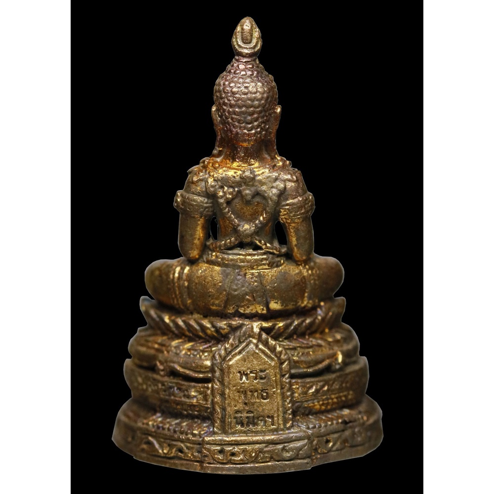 พระกริ่ง-พระพุทธนิมิตชินราชมัธยมพุทธกาล-รุ่นสร้างวิหาร-นำฤกษ์-ทองแดง