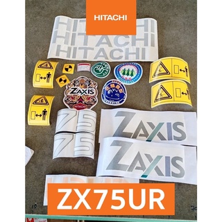 สติ๊กเกอร์ ฮิตาชิ HITACHI ZX75UR