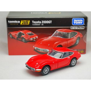 Tomica Premium RS / Toyota 2000GT (red) Scale 1:43