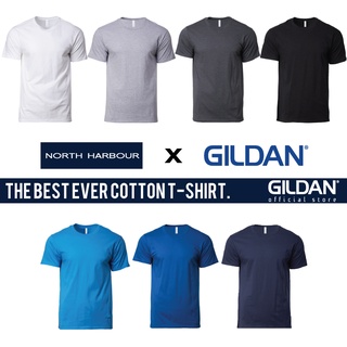 Gildan x NORTH HARBOUR The Best Ever เสื้อยืด ผ้าฝ้าย สําหรับผู้ใหญ่ ทุกเพศ NHR1100