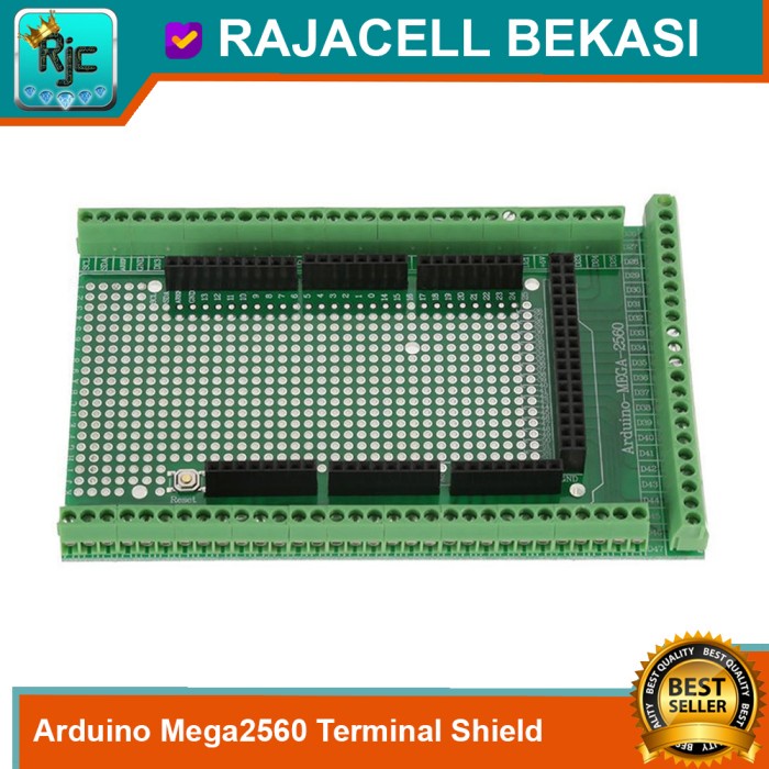 Arduino Mega 2560 Terminal Shield Pcb Prototype Terminal Block | Shopee ...