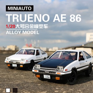 โมเดลรถยนต์ Toyota AE86 สเกล 1/20 ของเล่น ของสะสม สําหรับเด็ก