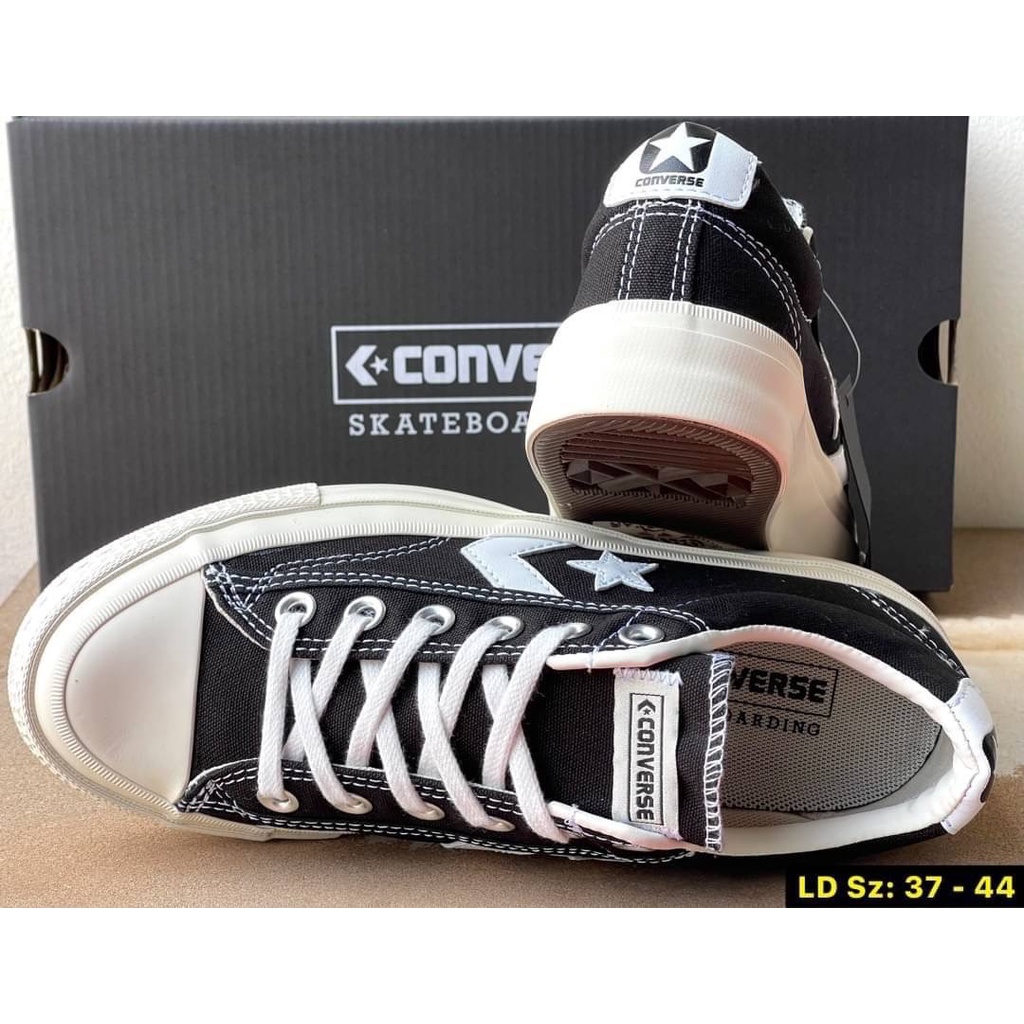 converse-skateboarding-รองเท้าผ้าใบผูกเชือกพร้อมกล่อง