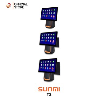Sunmi T2 POS เครื่องคิดเงิน รับประกัน 1ปีเต็ม รองรับเก็บเงินปลายทาง