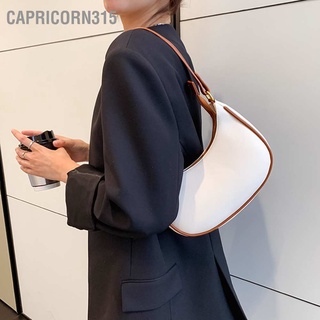 Capricorn315 กระเป๋าสะพายไหล่ หนัง PU สวยหรู ใส่สบาย สําหรับผู้หญิง