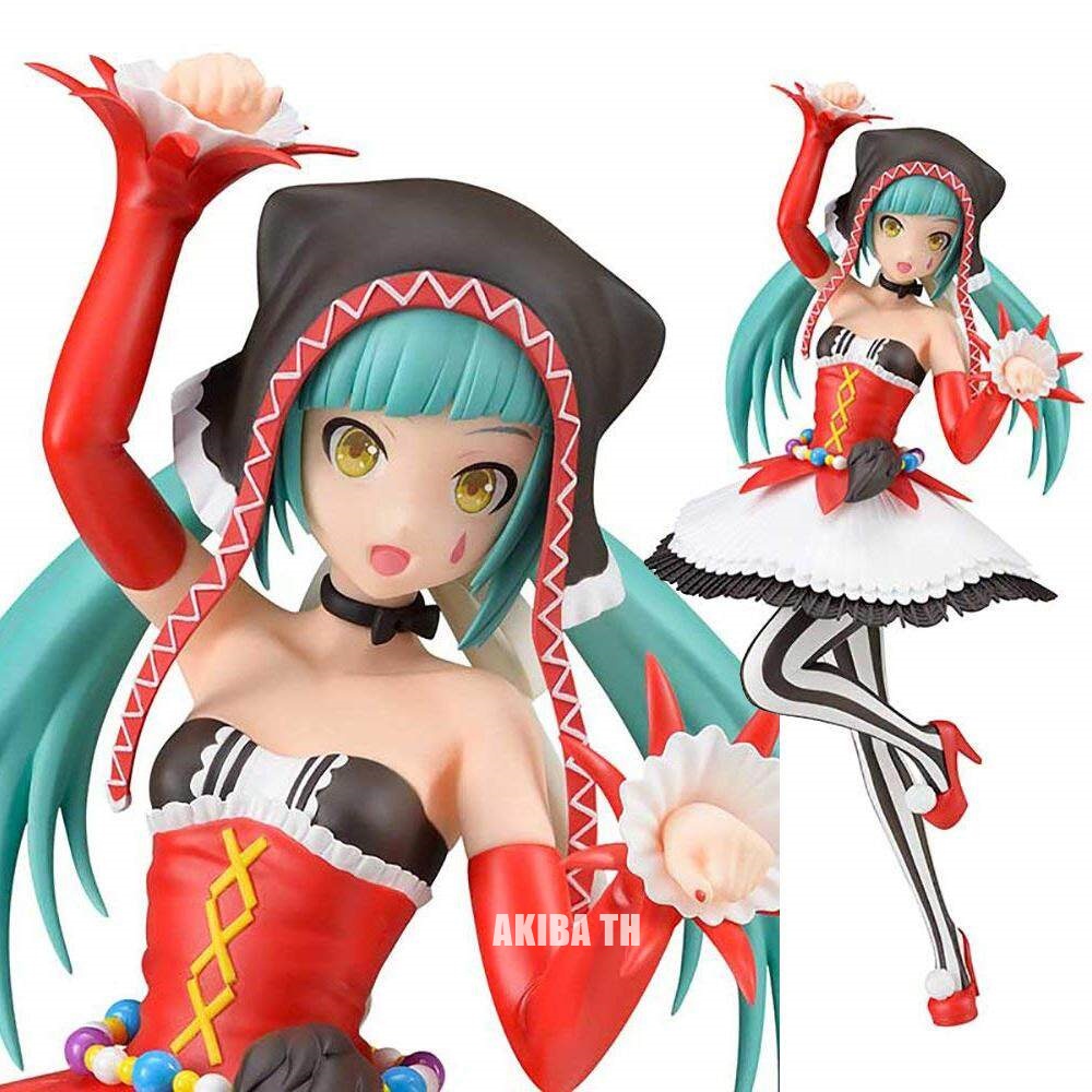 มือ1-ล็อตญี่ปุ่น-ของแท้-vocaloid-miku-hatsune-pierretta-super-premium-figure-ฮัตสึเนะ-มิกุ
