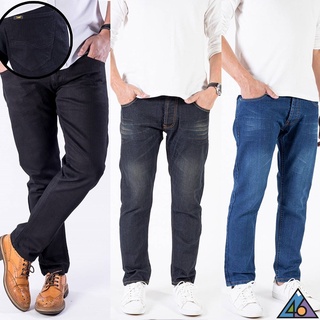 🔥 กางเกงยีนส์ผู้ชาย ขายาว ทรงกระบอกเล็ก 🔥 stright jeans men