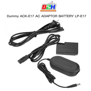 Dummy Battery ACK-E17 AC Adapter Battery LP-E17 for Canon EOS M3 M5 M6