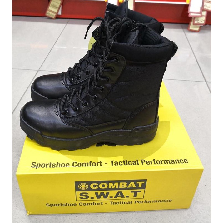 ภาพสินค้าSWATรองเท้าทหารรองเท้าต่อสู้ รองเท้าหิมะรองเท้ายุทธวิธี รองเท้าทะเลทรายและรองเท้าป่า รองเท้ากีฬาความปลอดภัย จากร้าน happy.shoes.th บน Shopee ภาพที่ 8