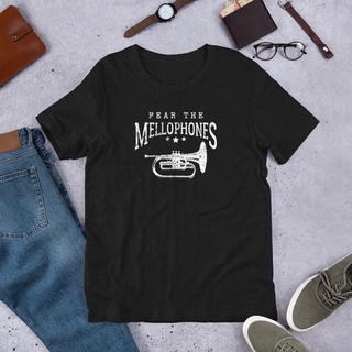 เสื้อผ้าผชเสื้อยืดแขนสั้น พิมพ์ลาย Mellophone Player Marching Band สําหรับผู้ชาย และผู้หญิงS-5XL