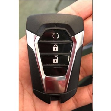 เคฟล่า-ใส่กุญแจรีโมทรถยนต์-isuzu-d-max-2020-smart-key-3ปุ่ม