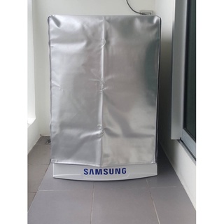 ผ้าคลุมเครื่องซักผ้า ฝาหน้าsamsung21 KG(ขนาด 68.6x79.6x98.4cm)วัสดุ PVC Sponge Leater 🚛พร้อมส่ง!!
