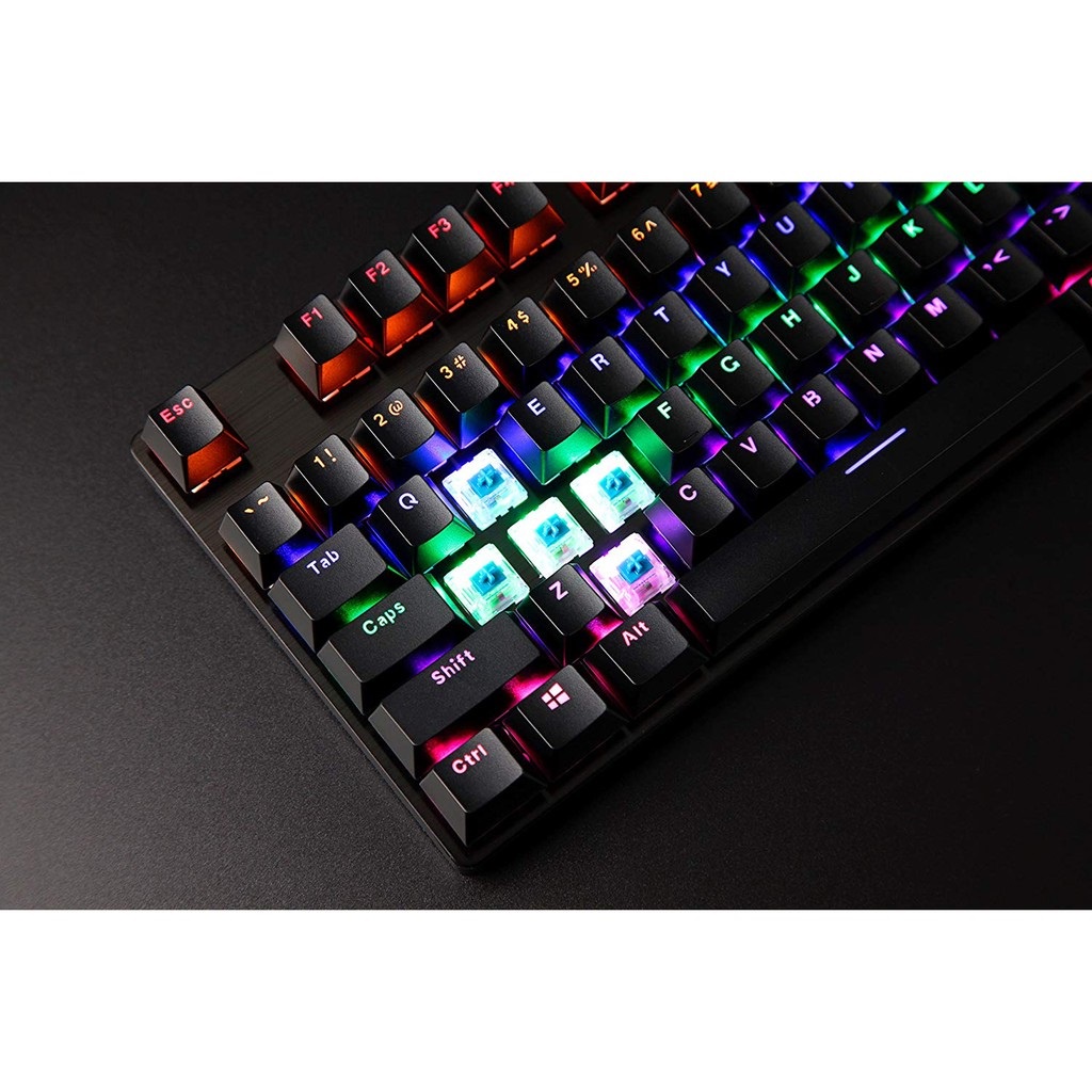 rapoo-คีย์บอร์ด-รุ่น-v500pro-mechanical-blue-switch-gaming-keyboard-thai-eng