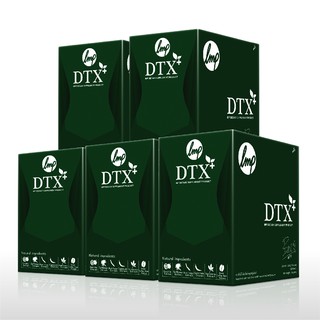 Dtoxi Plus Size XL 5 แพค 50 กล่อง (จำนวน 500 แคปซูล) #ดีท็อกซ์ลำไส้ #Detox #ดีท็อกลำไส้ #ดีท็อกซ์