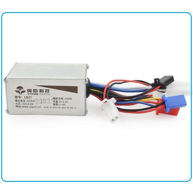 brushed-control-dc-motor-controller-24v-250w-กล่องควบคุมมอเตอร์แปรงถ่าน-dc-motor-e-bike-scooter-motor-electric-car-diy