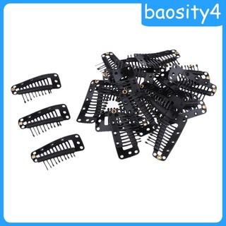 20 Pcs Hair Extension Snap Clips Wig Grips Clip Wigs Accessories
