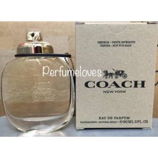 (แท้100%)  Coach new york edp 90ml กล่องเทสเตอร์ per9