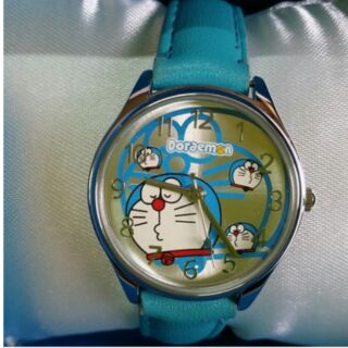 นาฬิกาเข็ม สายหนัง ลาย โดเรม่อน (Doraemon)