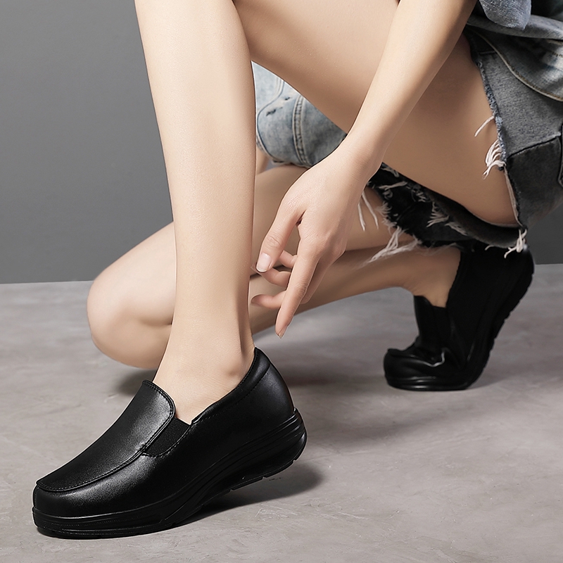 2020-new-white-nurse-shoes-women-soft-bottom-thick-bottom-heightened-work-shoes-black-shoes