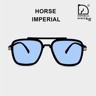 ภาพหน้าปกสินค้าImperial Horse ใหม่ แว่นตากันแดด กรอบทรงกลม สไตล์เกาหลี สําหรับผู้ชาย GS003 ที่เกี่ยวข้อง