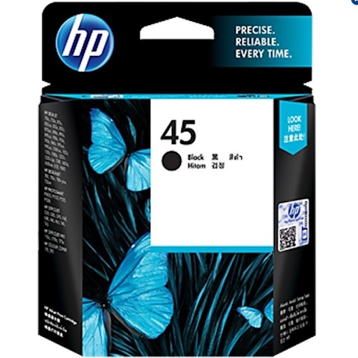 หมึกพิมพ์-อิงค์เจ็ท-hp-รุ่น-hp45-black-original-สินค้า-รวม-vat-7-แล้ว