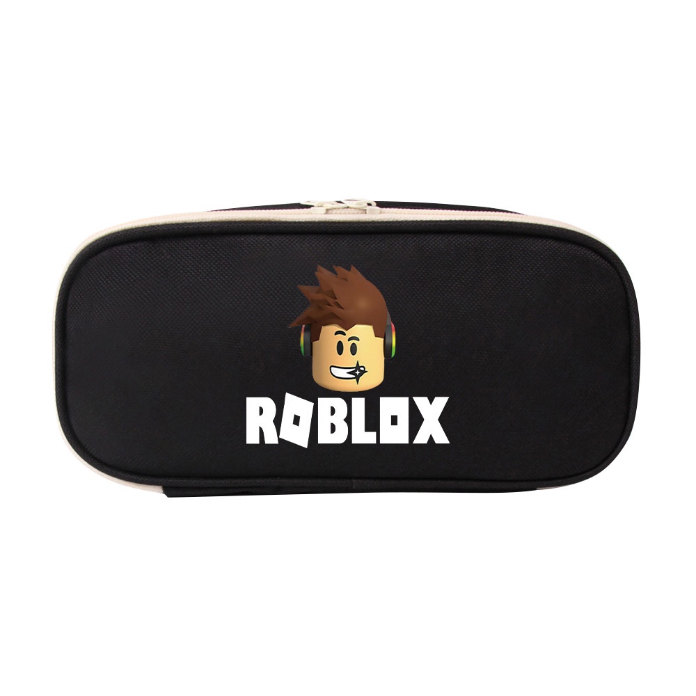 roblox-minecraft-ดินสอกรณีดินสอกระเป๋าผ้าใบเครื่องเขียน