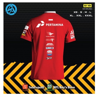 ใหม่ เสื้อยืด ลาย Mandalika Team Stylobike Moto2 คุณภาพดีที่สุด