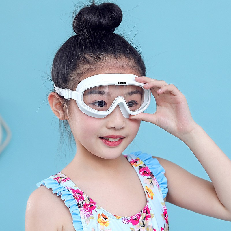 ภาพหน้าปกสินค้าSYSPORTS แว่นตาว่ายน้ําป้องกันหมอกป้องกันรังสียูวีสําหรับเด็ก swimming goggles