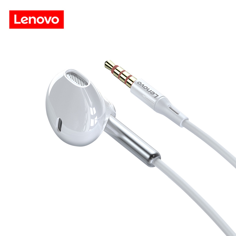 ภาพสินค้าLenovo XF06 3.5mm Wired Headphones In-Ear Headset Stereo Music Earphone Smart Phone Earbuds In-line Control with Microphone จากร้าน realwe.th บน Shopee ภาพที่ 6