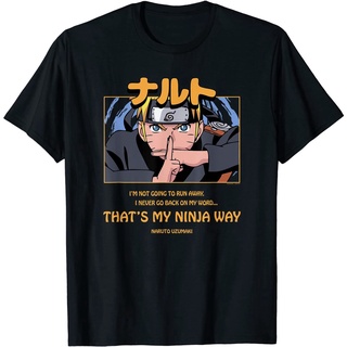 เสื้อยืด พิมพ์ลาย Naruto Shippuden ปิดคําบรรยายนินจา