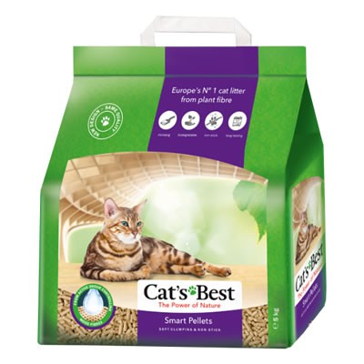 ภาพหน้าปกสินค้า(ถุงม่วง)ทรายแมว CAT'S BEST Smart Pellets (NatureGold)ขนาด 10ลิตร/5kg. ***1 ออเดอร์สั่งซื้อไม่กิน 2 ถุงค่ะ*** จากร้าน best_pet_shop บน Shopee