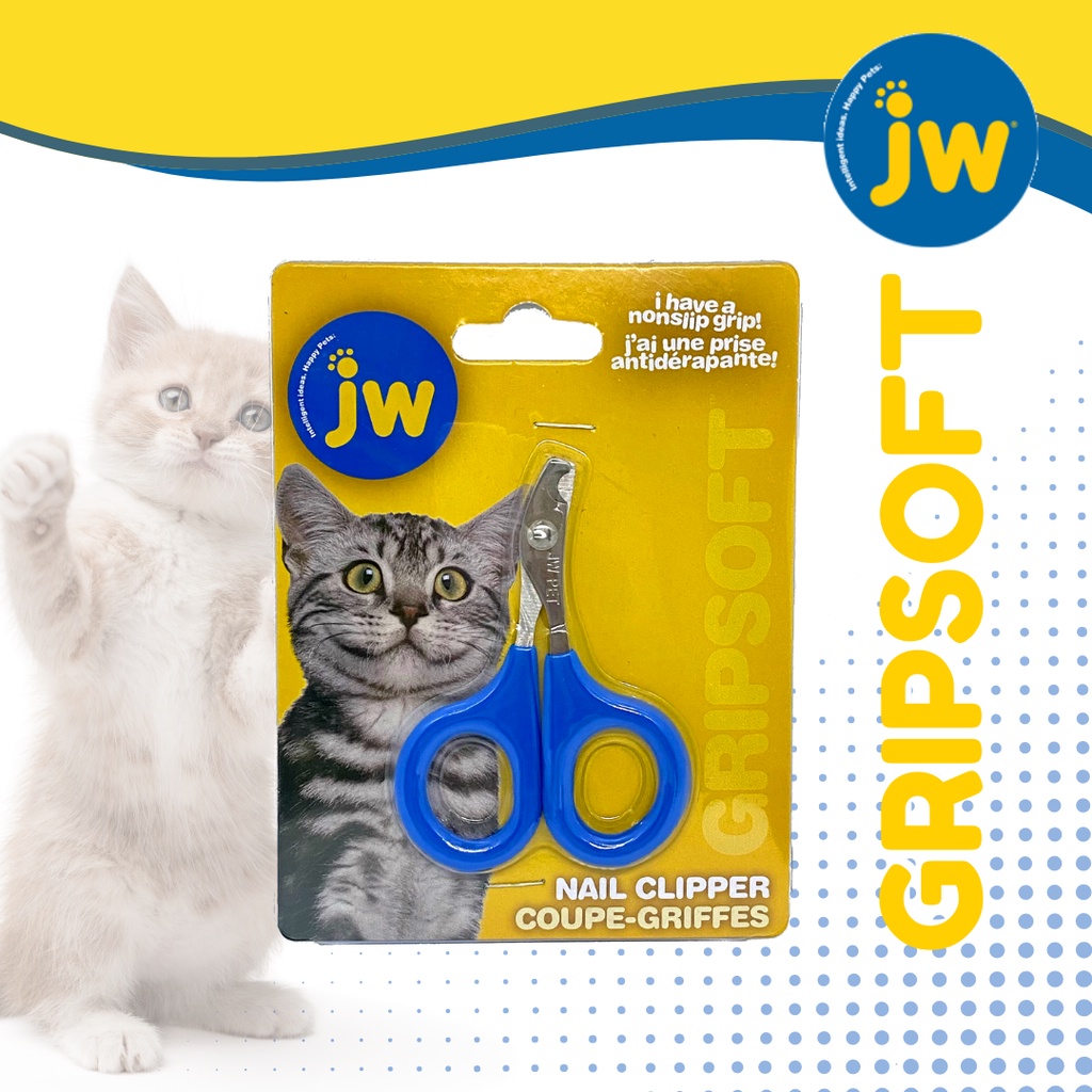 JW Gripsoft Cat Nail Clipper กรรไกรตัดเล็บขนาดเล็กสำหรับแมว และลูกแมว