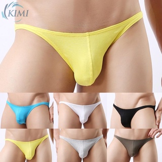 ภาพขนาดย่อของภาพหน้าปกสินค้าKIMI-Briefs Shorts Triangle Underpants Underwear Bikini Breathable Mens Panties จากร้าน kimidress.th บน Shopee ภาพที่ 6