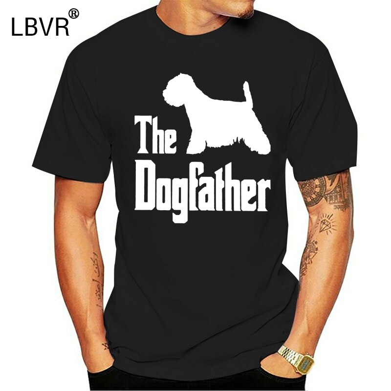 เสื้อยืด-ผ้าฝ้าย-พิมพ์ลาย-the-dogfather-west-highland-terrier-dog-สีขาว-สําหรับผู้ชายs-5xl