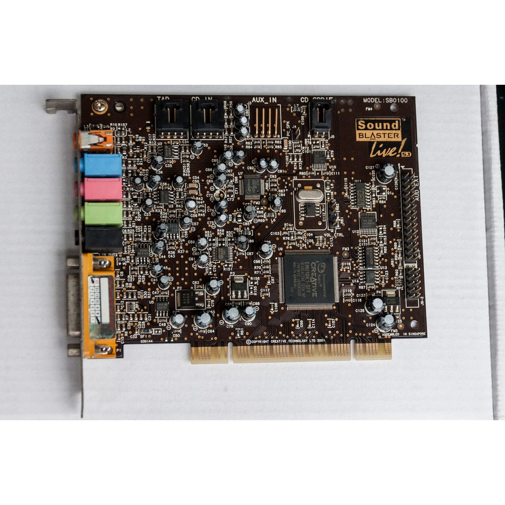 การ์ดเสียง Sound Card Creative Sound Blaster | Shopee Thailand
