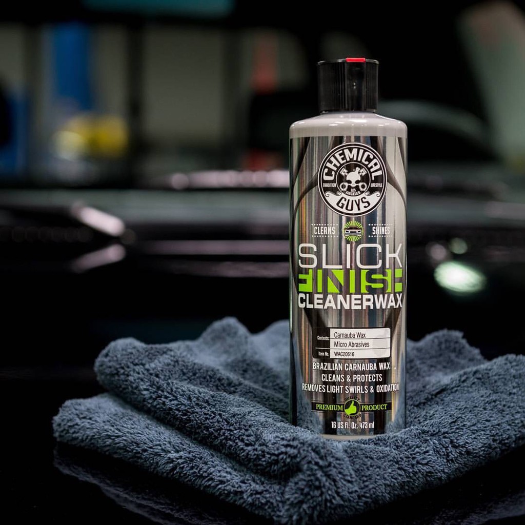 Slick Finish Cleaner Wax น้ำยาปรับสภาพเตรียมพื้นผิวก่อนลงแว๊ก | Shopee ...