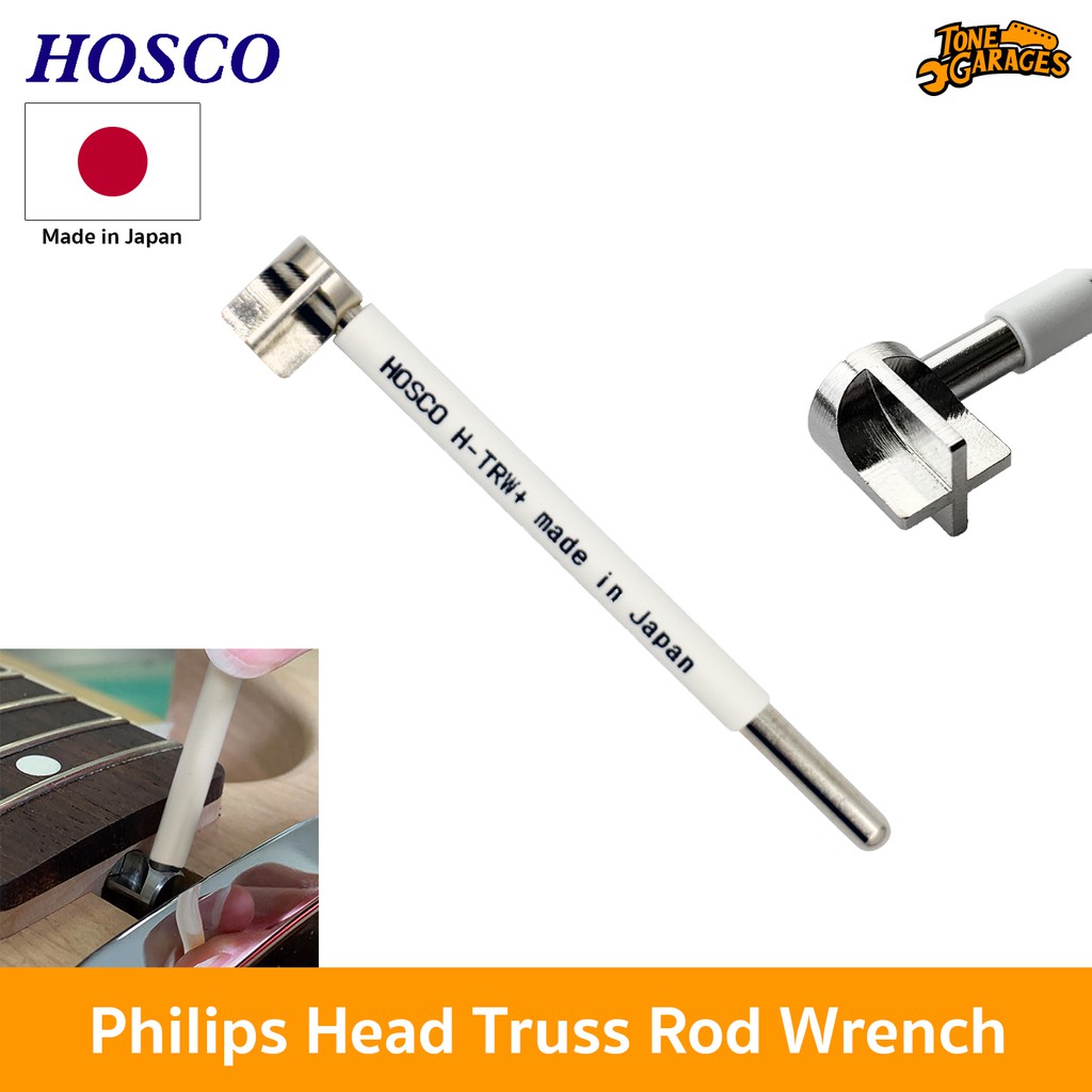 Chiave Regolazione Manico HOSCO H-TRW+ Phillips Head Giappone Per Chitarre Vintage