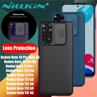 NILLKIN เคส Xiaomi Redmi Note 11 11S 11T 11E 10 Pro Pro+ Max รุ่น CamShield Pro Case