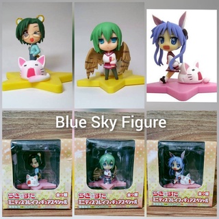 Lucky Star รวมงานฉาก บนดาว GUHUCO Mini Figure ฟิกเกอร์ตัวเล็กๆ น่ารักๆ (ของแท้ มือ 1-2)